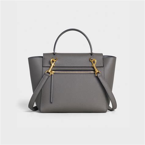 celine belt bag micro grey|celine micro belt bag colors.